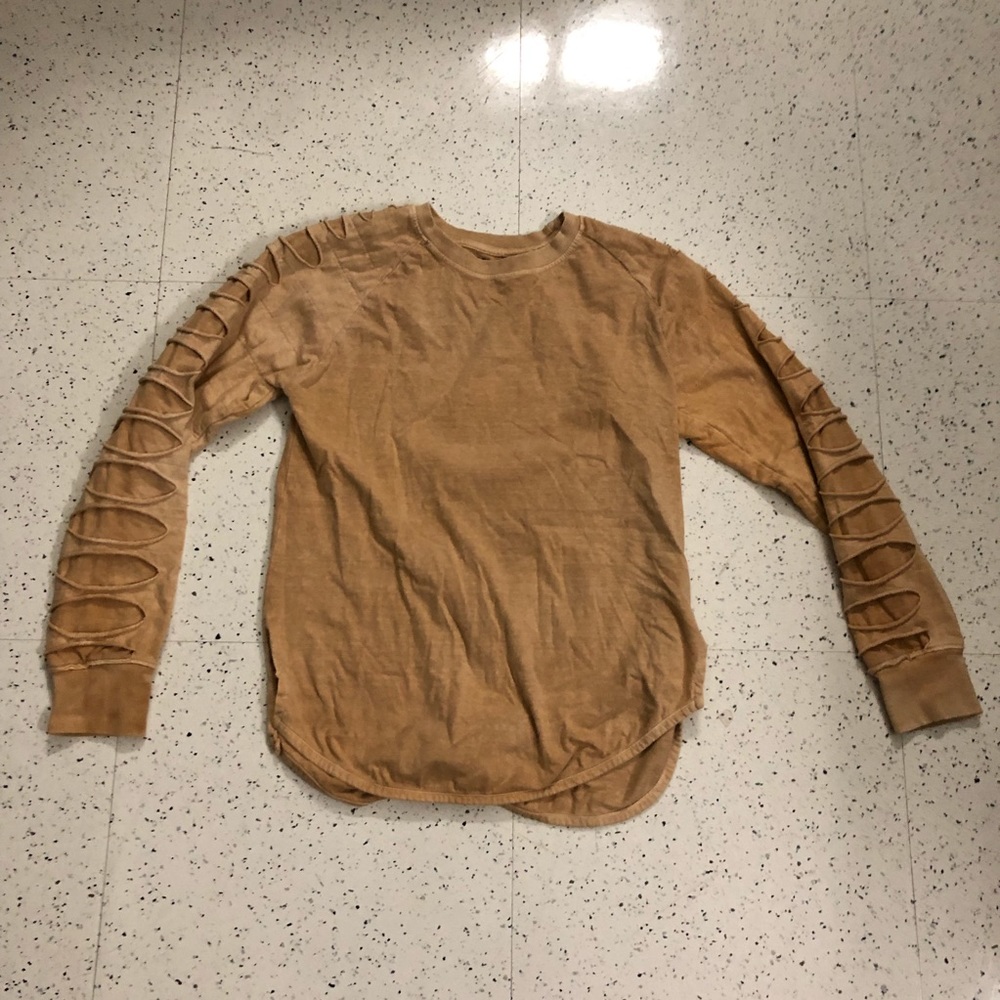 Women’s Long Sleeve T-Shirt with Rips